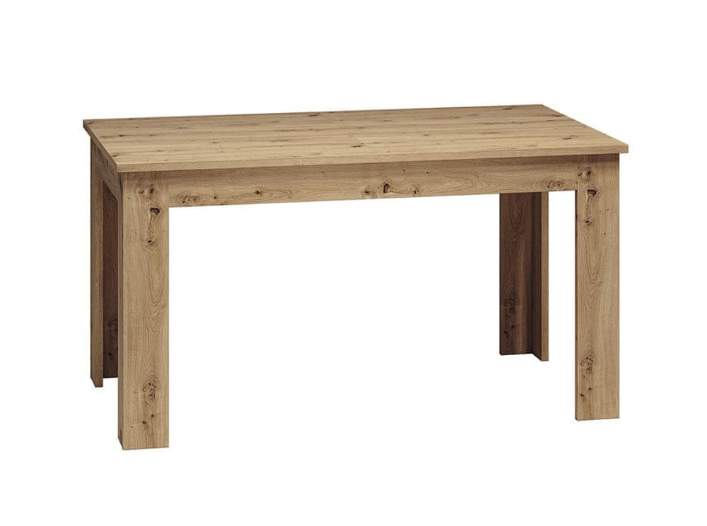 Veneti Rozkladací jedálenský stôl DIANDRA - dub artisan